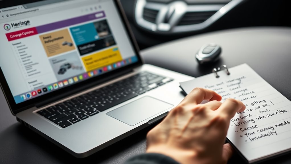 evaluate insurance coverage requirements